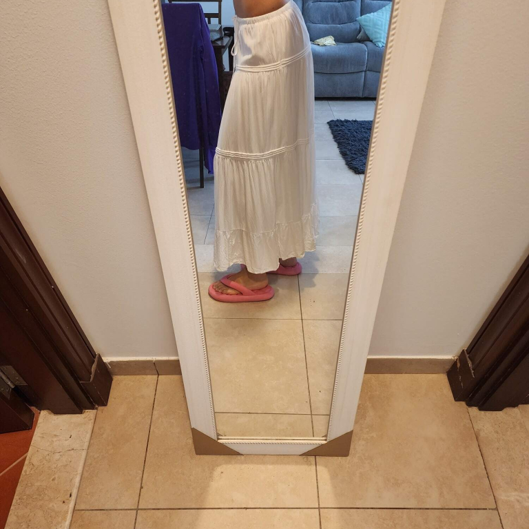 White Maxi Skirt