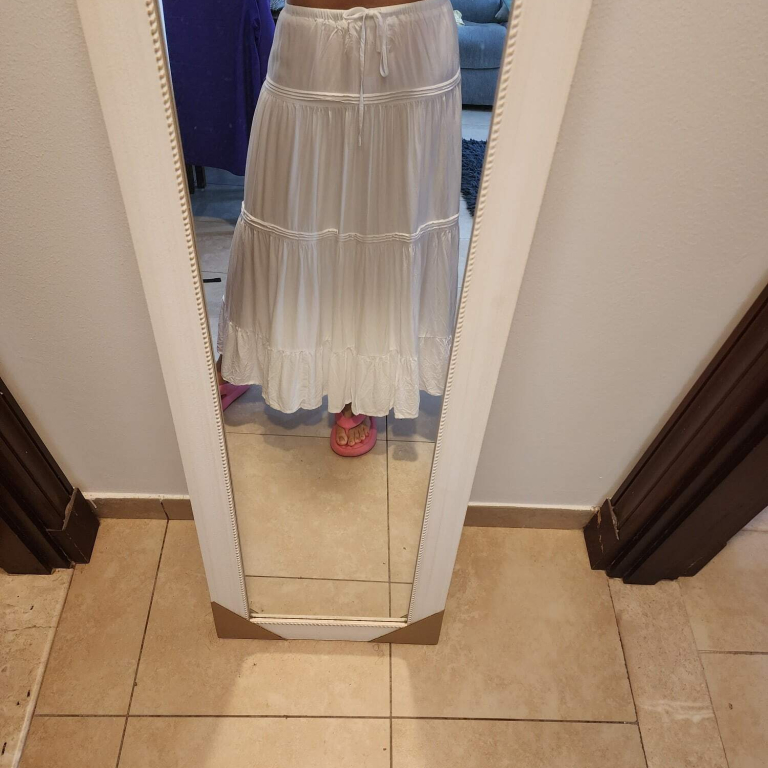 White Maxi Skirt