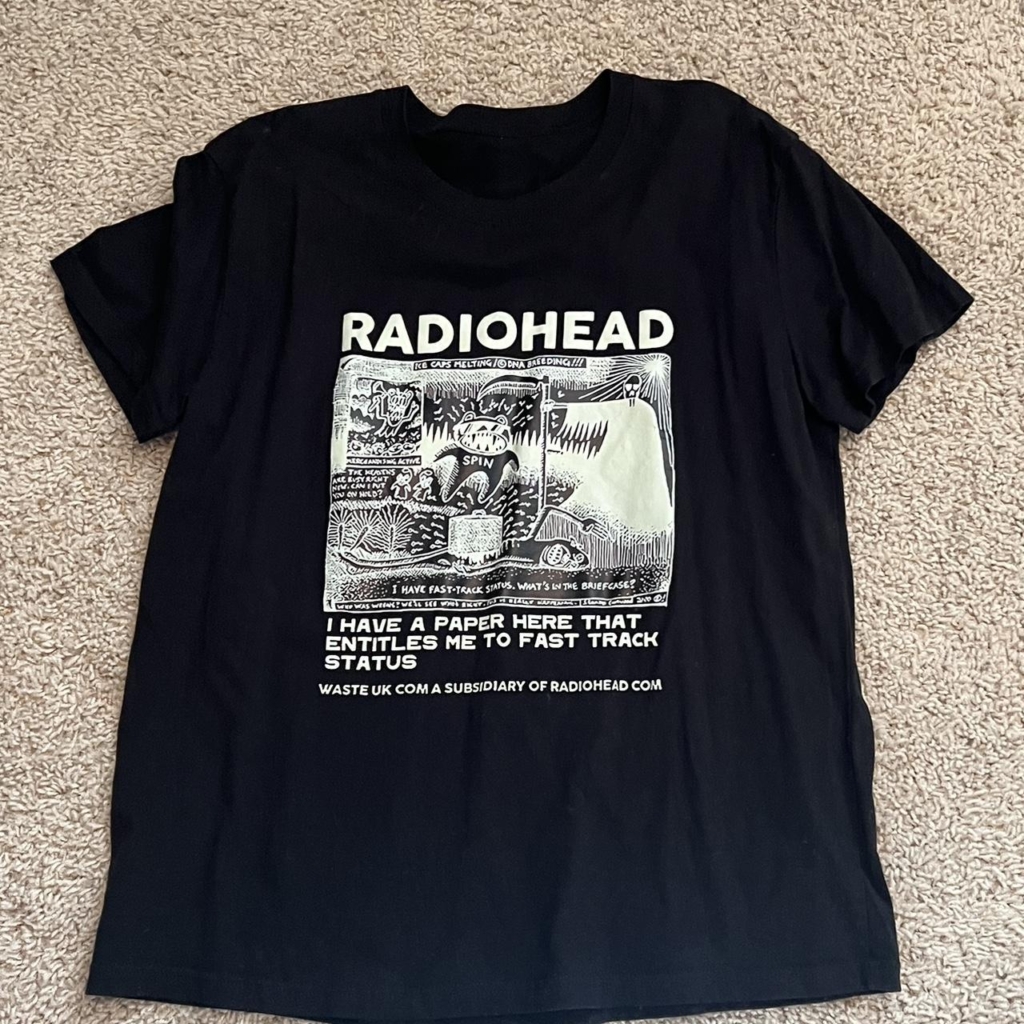 ADIOHEAD BLACK BAND TEE