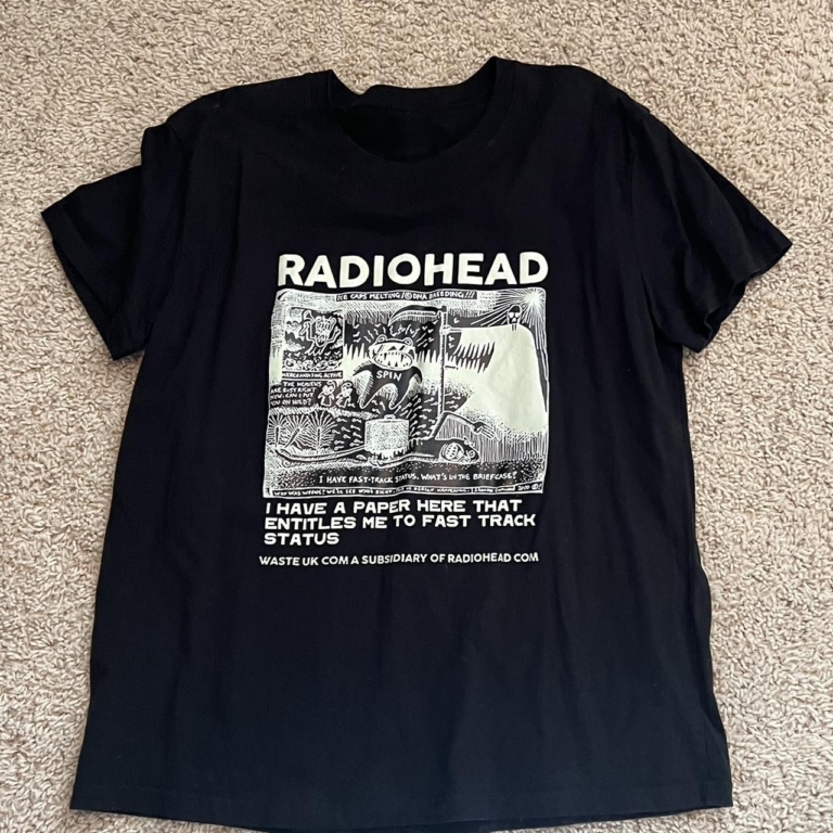 ADIOHEAD BLACK BAND TEE