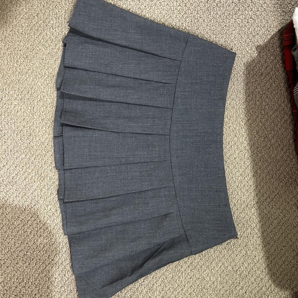 Grey Goddess Mini Skirt