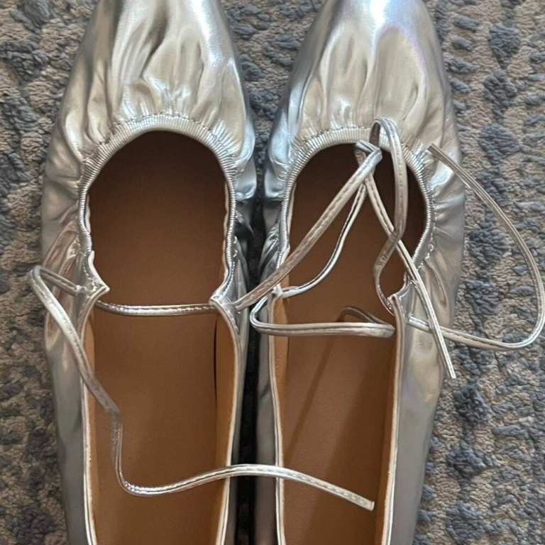 Metallic Ballet Flats