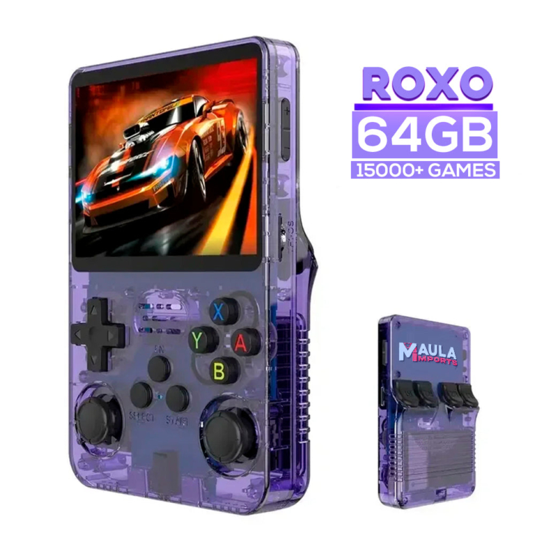 PocketBoy Game Console – Handheld Emulator w/games + memory card slot