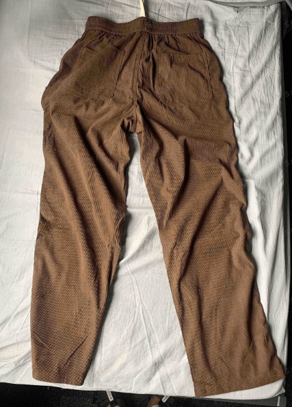 Loose Fit Corduroy Pants