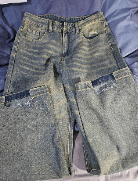 Loose Vintage Denim Jeans