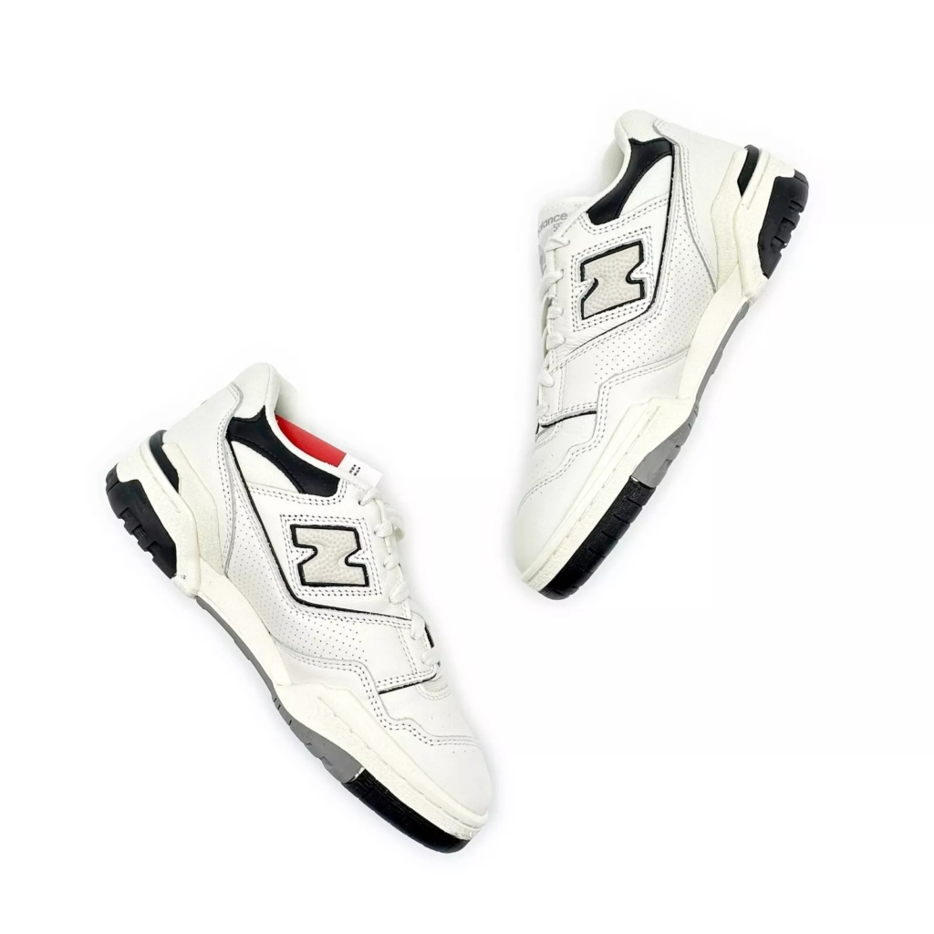 New Balance 550 White and Black