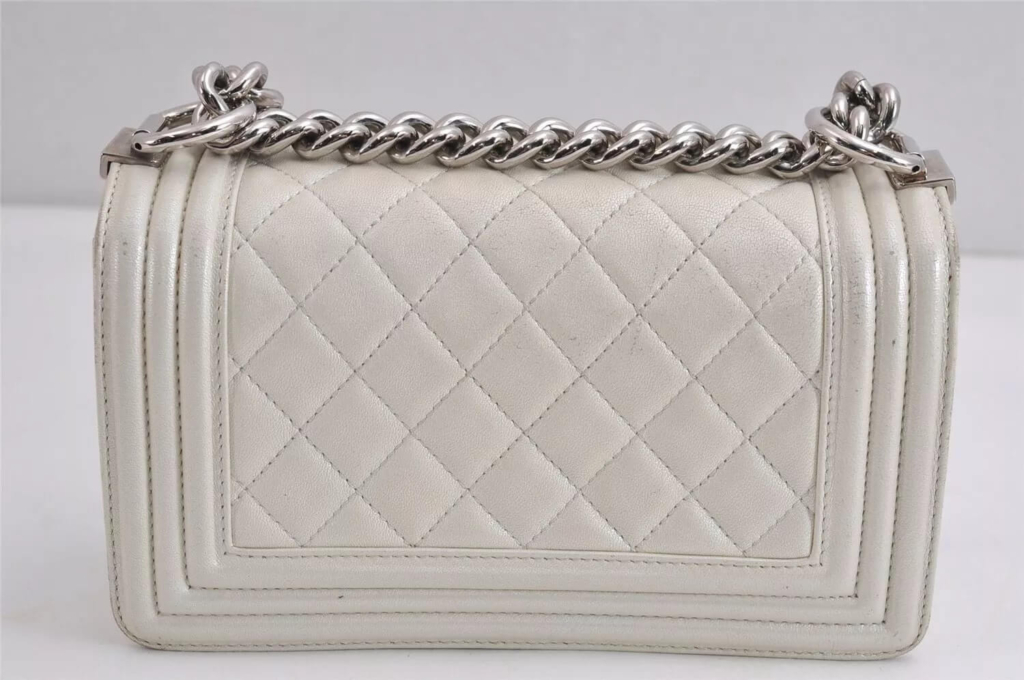 CHANEL BOY CHANEL Calf Skin Matelasse CC Shoulder Bag