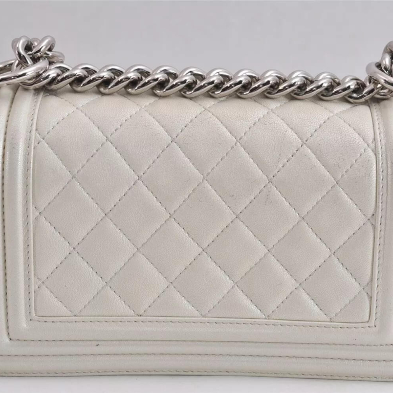 CHANEL BOY CHANEL Calf Skin Matelasse CC Shoulder Bag