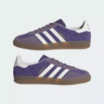 Adidas Gazelle Indoor Collegiate Purple and White