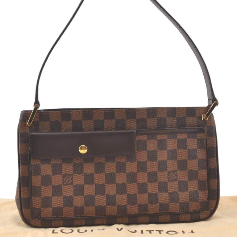 Louis Vuitton Damier Aubagne Shoulder Hand Bag Purse