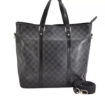 Louis Vuitton Damier Graphite Tadao 2Way Shoulder Hand Bag