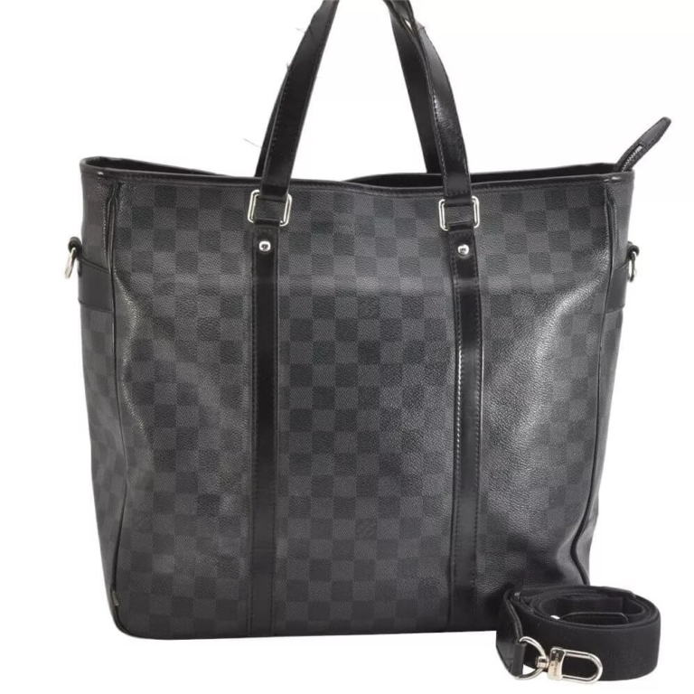 Louis Vuitton Damier Graphite Tadao 2Way Shoulder Hand Bag