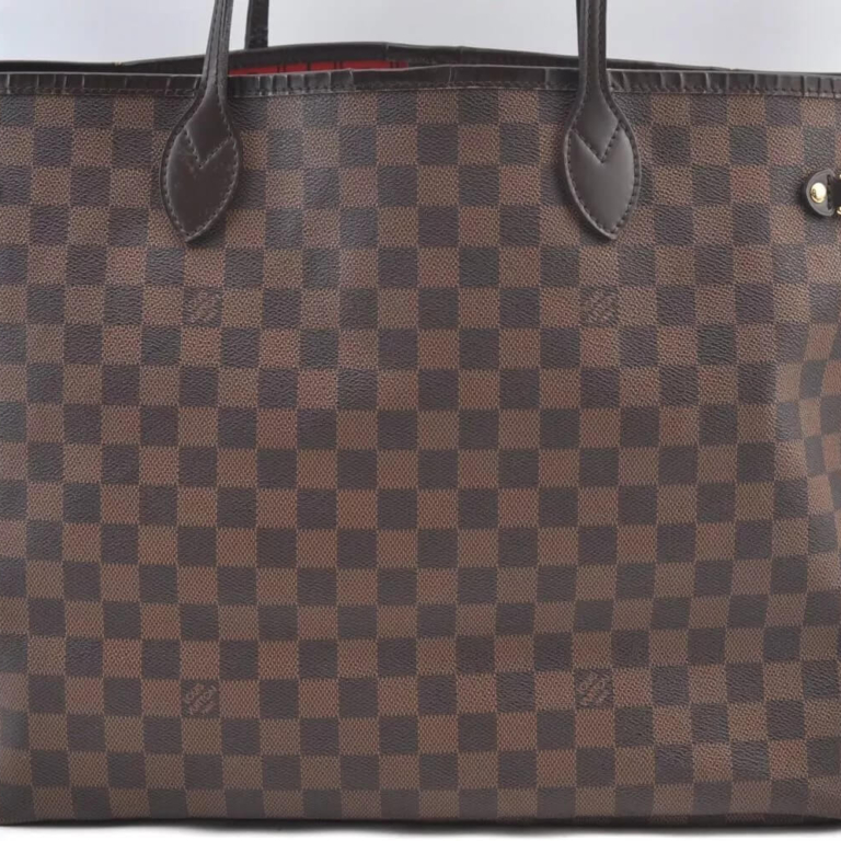 Louis Vuitton Damier Neverfull GM Shoulder Tote Bag N51106 LV K9112