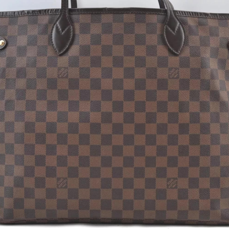 Louis Vuitton Damier Neverfull GM Shoulder Tote Bag N51106 LV K9112