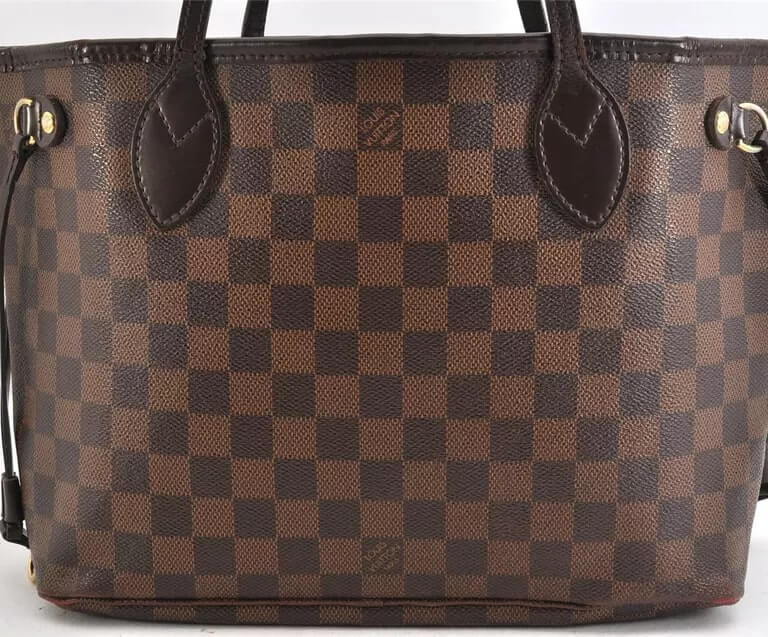 Louis Vuitton Damier Neverfull PM Shoulder Tote Bag