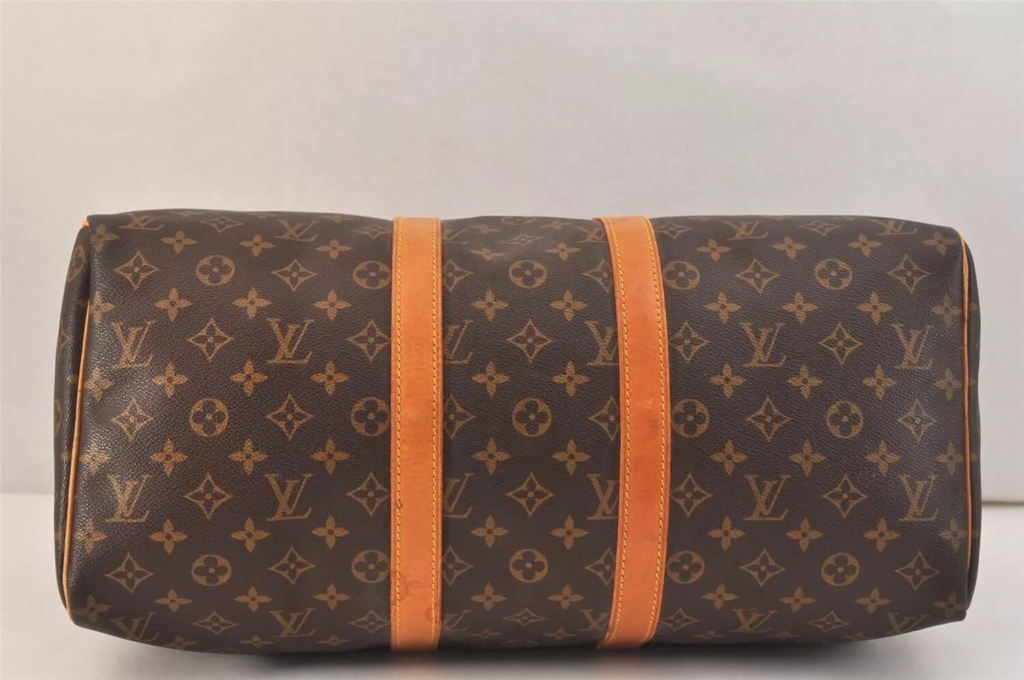 Louis Vuitton Monogram Keepall 45 Travel Boston Bag