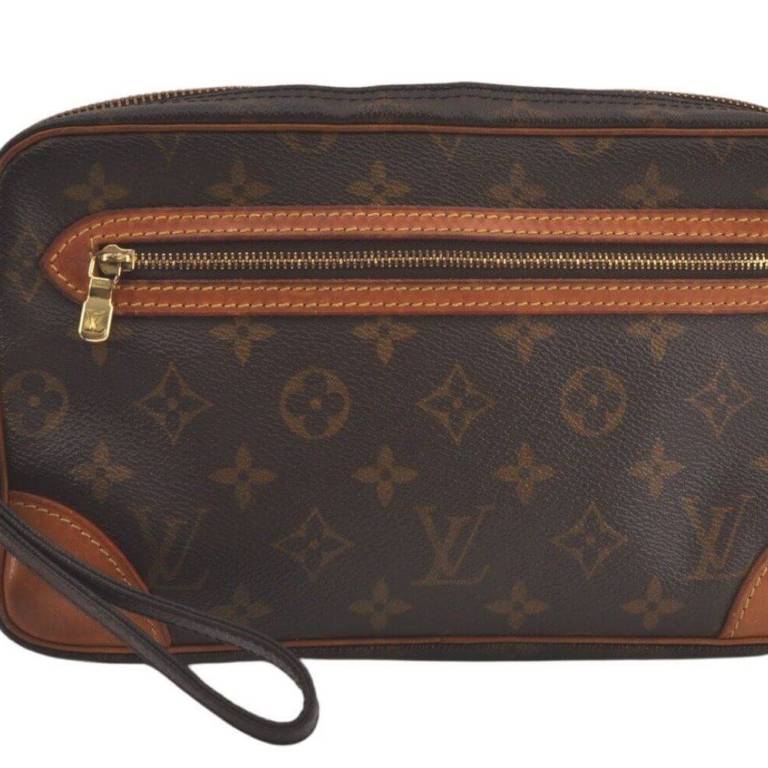 Louis Vuitton Monogram Marly Dragonne GM M51825 Clutch Hand Bag