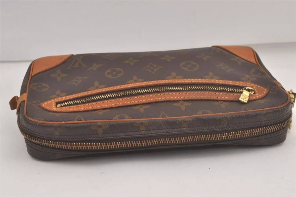 Louis Vuitton Monogram Marly Dragonne GM M51825 Clutch Hand Bag