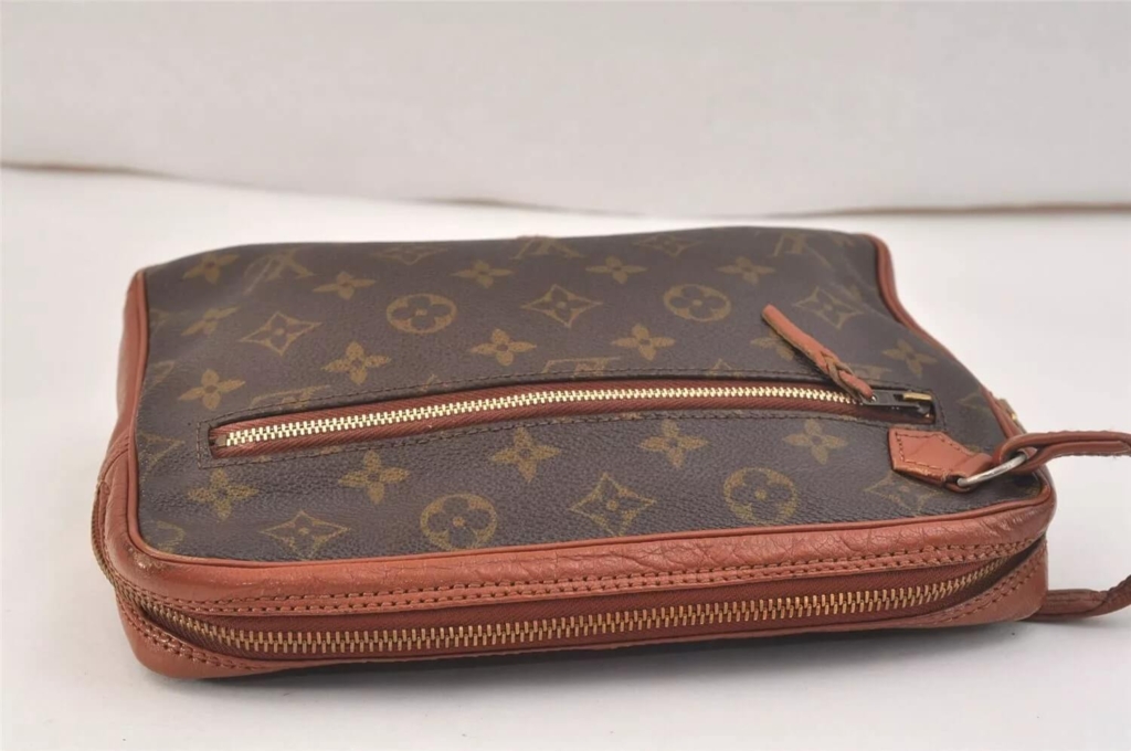 Louis Vuitton Monogram Pochette Sport Clutch Hand Bag