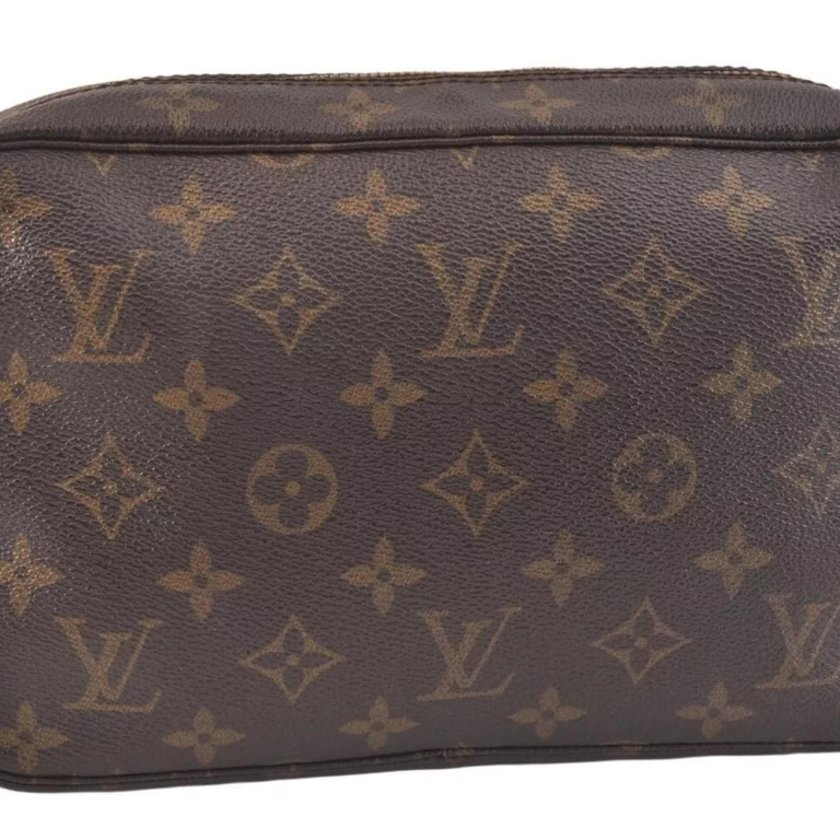 Louis Vuitton Monogram Trousse Toilette 23 Clutch Hand Bag