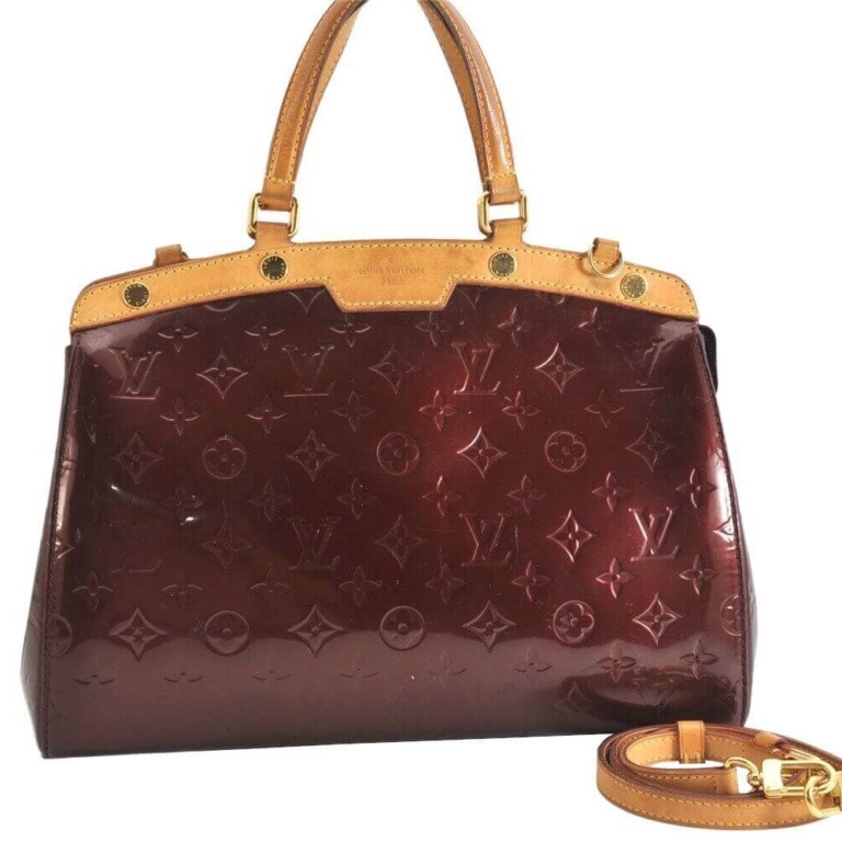 Louis Vuitton Vernis Brea MM 2Way Shoulder Hand Bag