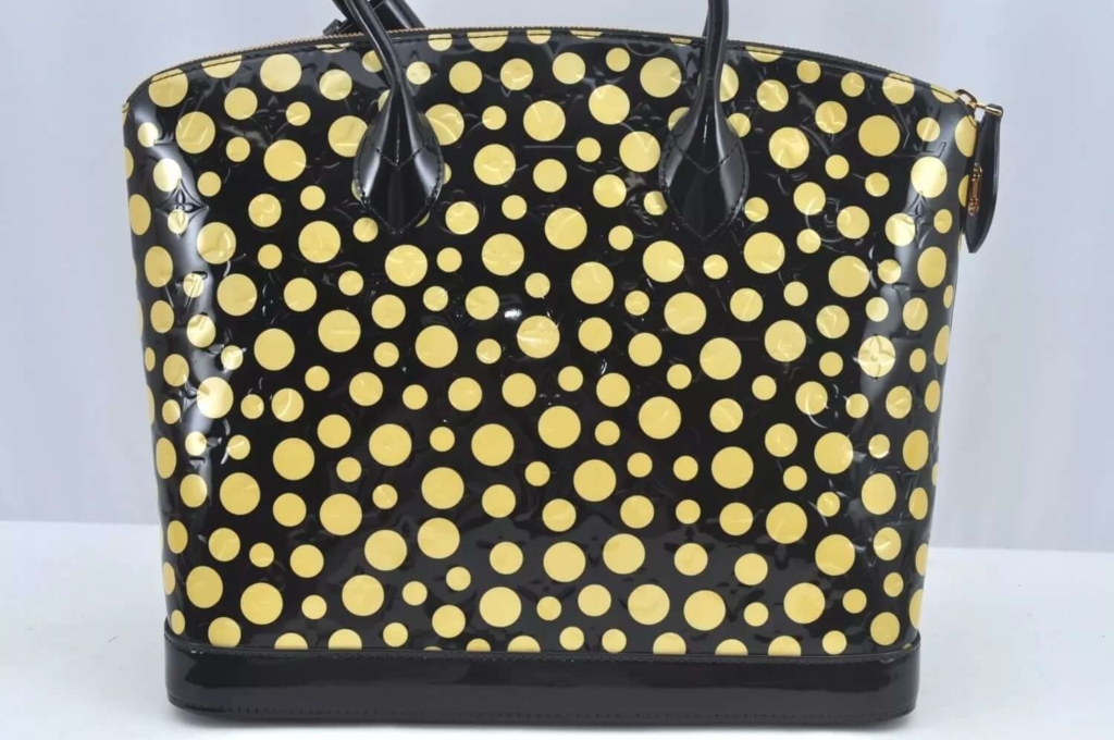 Louis Vuitton Vernis Dots Infinity LockitMM Yayoi Kusama Hand Bag