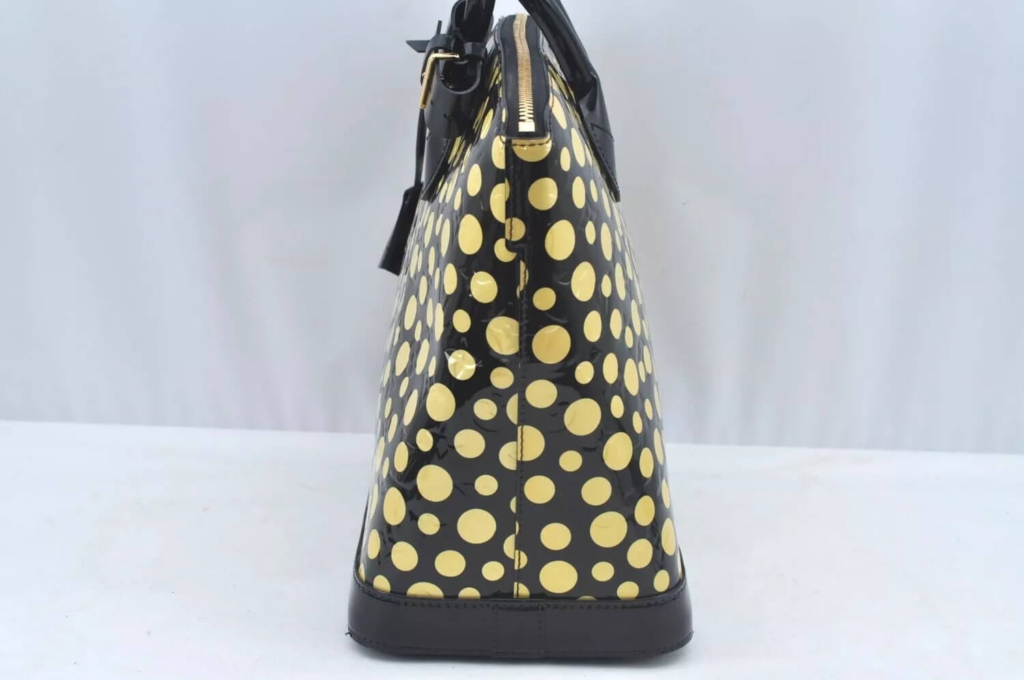 Louis Vuitton Vernis Dots Infinity LockitMM Yayoi Kusama Hand Bag