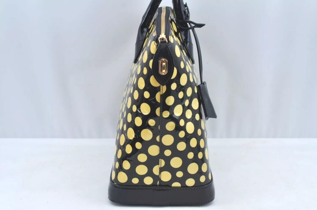 Louis Vuitton Vernis Dots Infinity LockitMM Yayoi Kusama Hand Bag