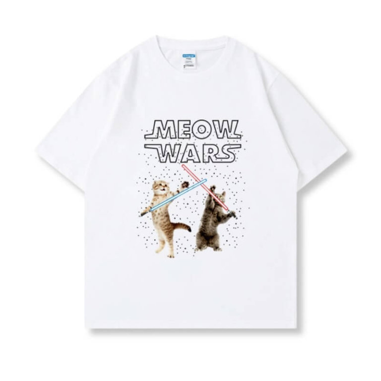 Moew Wars Tee