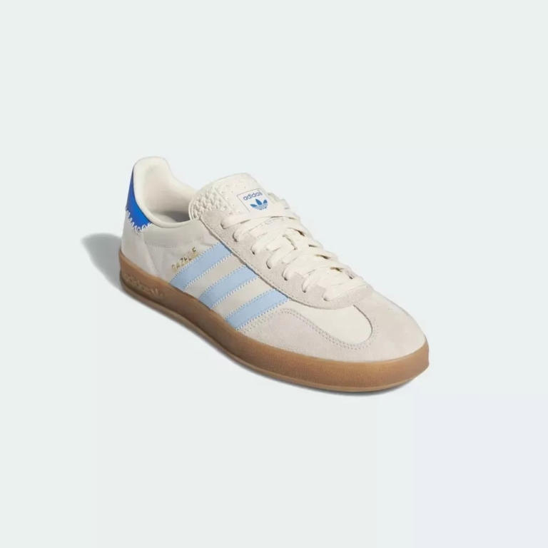 Adidas Originals Gazelle Indoor Off White Clear Sky Blue