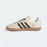 Adidas Originals Samba Off White Dark Brown Womans