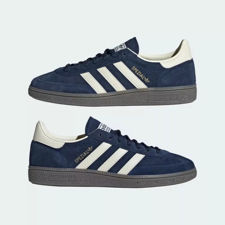 Adidas Originals Handball Spezial Navy Cream White Suede