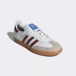 Adidas Originals Samba Cloud White Collegiate Burgundy Gum