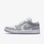 Nike Air Jordan 1 Low White Wolf Grey Womens