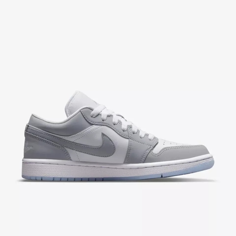 Nike Air Jordan 1 Low White Wolf Grey Womens