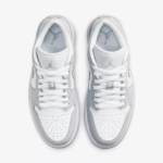 Nike Air Jordan 1 Low White Wolf Grey Womens