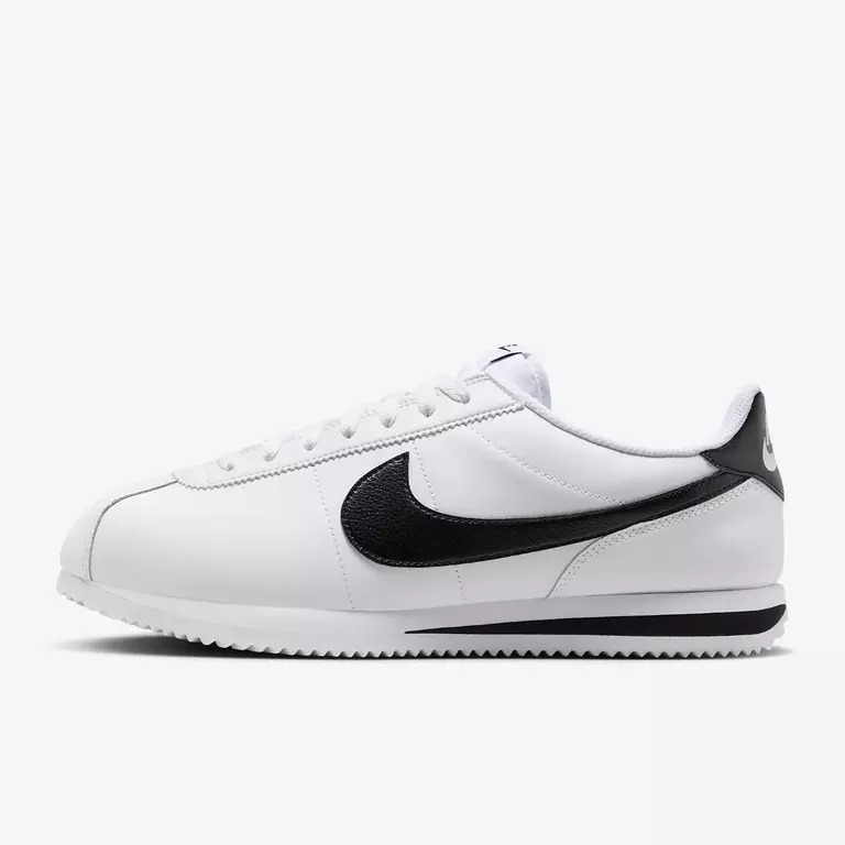 Nike Cortez White Black Leather