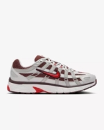 Nike P-6000 Metallic Summit White Red Womans