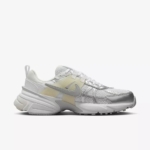 Nike V2K Run Metallic Silver White Womans