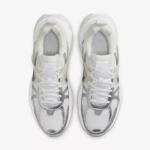 Nike V2K Run Metallic Silver White Womans