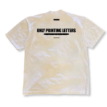 Only Printing Letters Tee