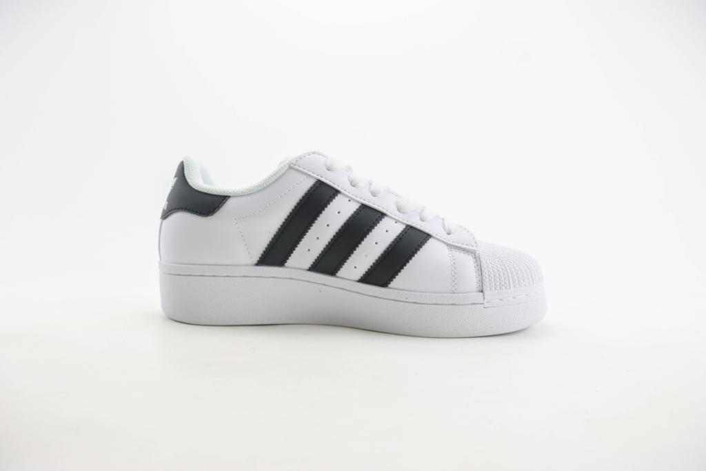 ADIDAS WMS Originals Superstar XLG Cream White Black Women's Size - Image 3