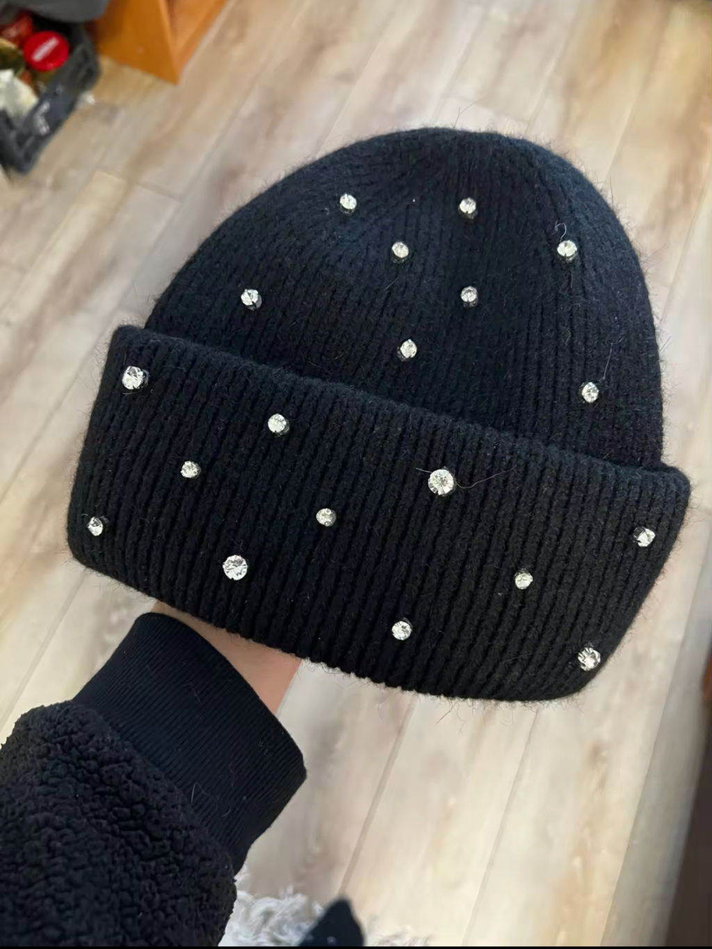 Dior rhinestone beanie - Image 3