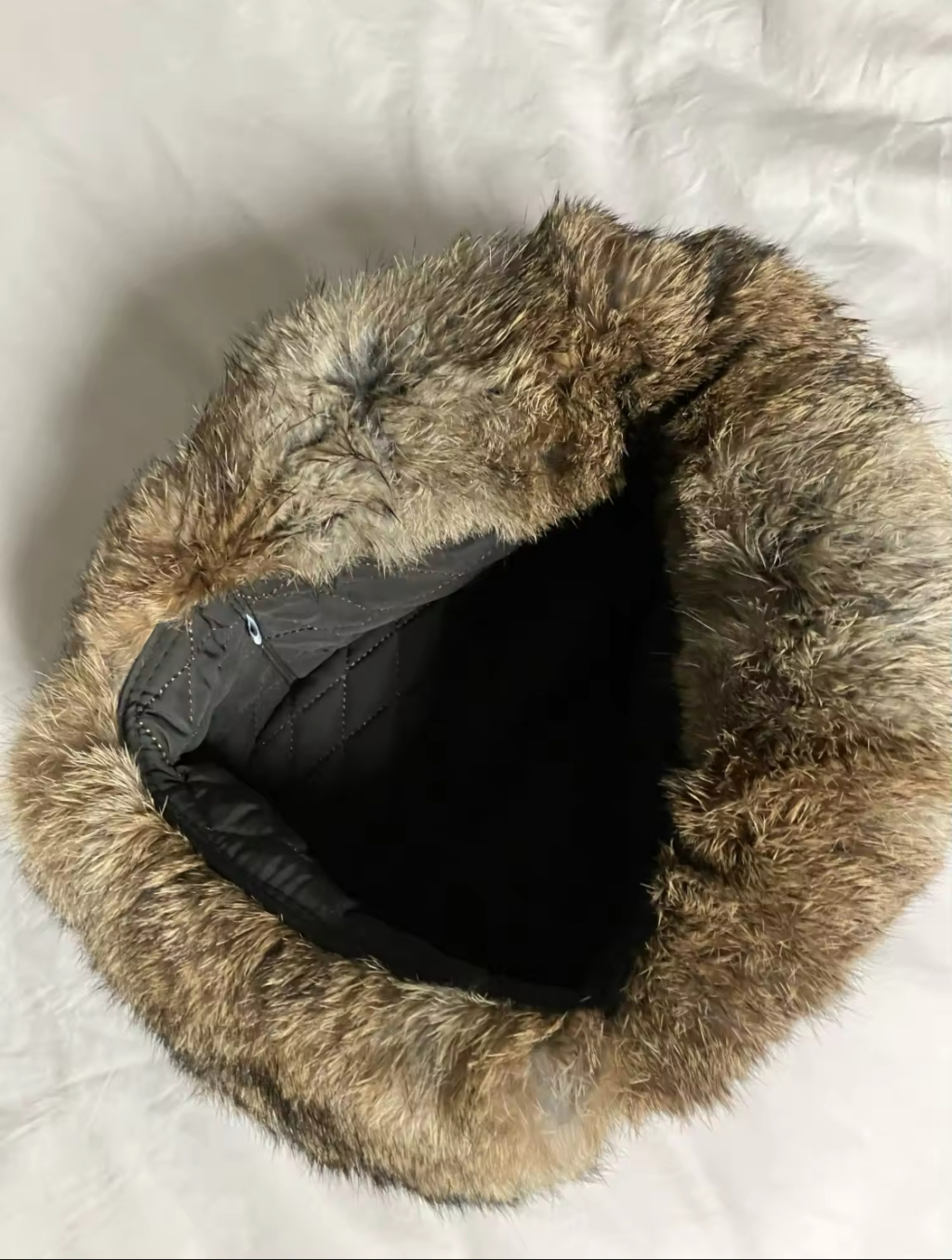 Brown y2k trapper hat - Image 3