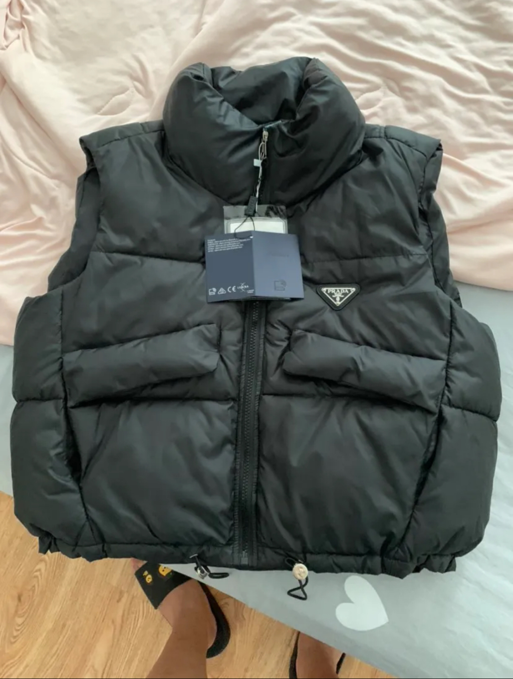 PRADA womans crop puffer jacket - Image 2